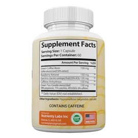 Zonata (Single Pack) Leptozan Advanced Formula - Leptozan Supplements (60 Capsules)