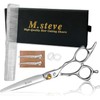 M.steve Professional Hair Cutting Scissors 6 Inch, VG10 Stainless Steel