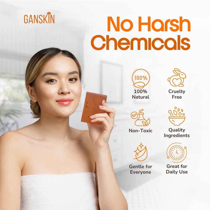 Persimmon Soap Bar for Body Odor Control – Purifying Deodorizing