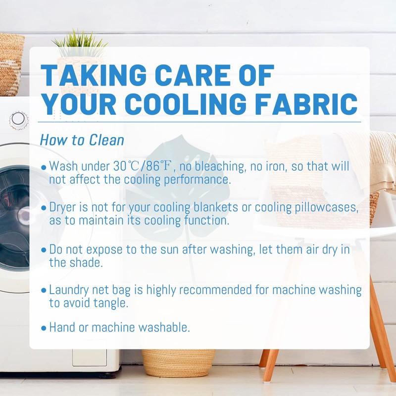 Ailemei Direct Cooling Throw Blanket with Double Sided Cold Effect,