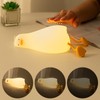Lying Flat Duck Night Light 3 Levels Brightness Cute Warm
