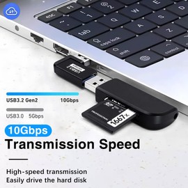 Poyiccot 90 Degree USB 3.2 Adapter, USB Extender 10Gbps Type A Extender Connector, 3-Pack Right Angle Type A Male to Female Extension Adapter for Hard Drive, Laptop