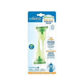 Dr Brown's Wide Neck Replacement Vent Kit, 2 Items