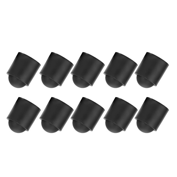 Keenso Pack of 10 Pool Cue Tips Rubber Covers, Protective