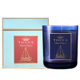 TOCCA St Tropez 10oz Candle - Provence Rose & Iris Root Scented, Hand Poured Soy-Wax Blend with 100% Cotton Wick, 60 Hour Burn Time
