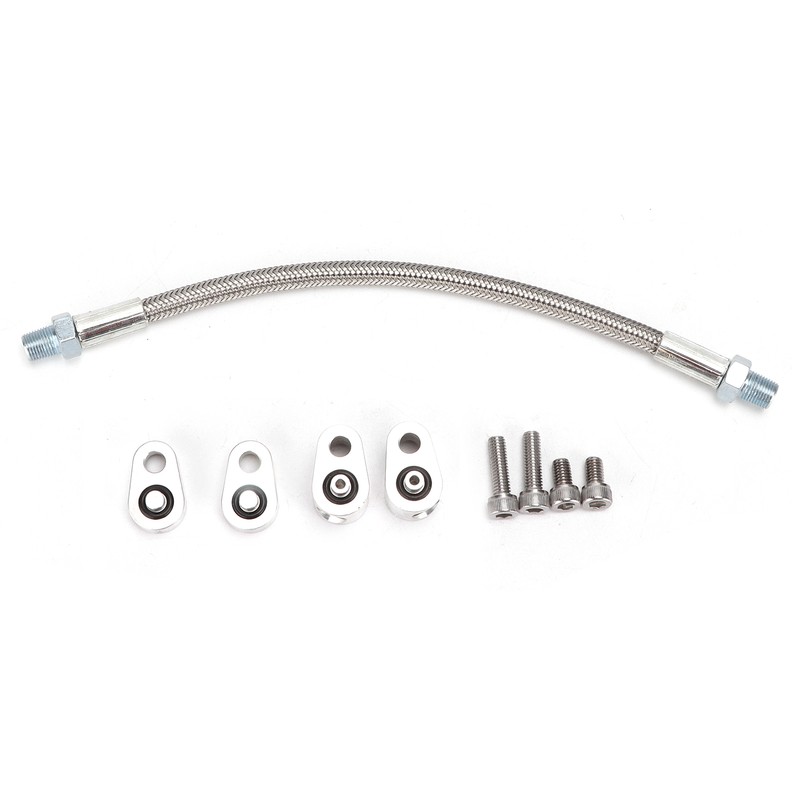 Cylinder Head Coolant Steam Port Crossover Hose Kit Replacement for