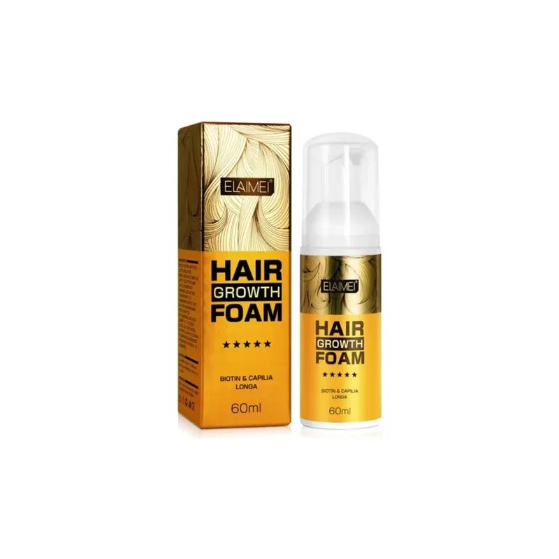 Espuma Anticaída Fortalecedora Capilar + Barba Biotina 60ml