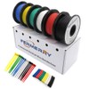 Fermerry 10 AWG Stranded Wire Spool 10ft Each 6 Colors