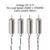 4pcs 6x15mm Motor (Speed: Insane) 19000KV 4CW 4CCW Coreless Motor