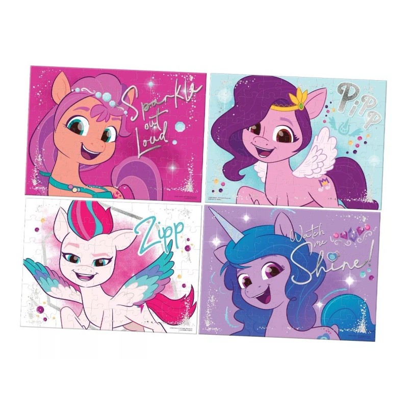 Novelty Rompecabezas Novelty My Little Pony 4 En 1 De