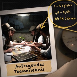 The Code Agency Special Determination Crime Game Fall 3 - The Shadows of Luna Park - Escape Room Game - Crime Scene Game - Detective Game - from 14 Years