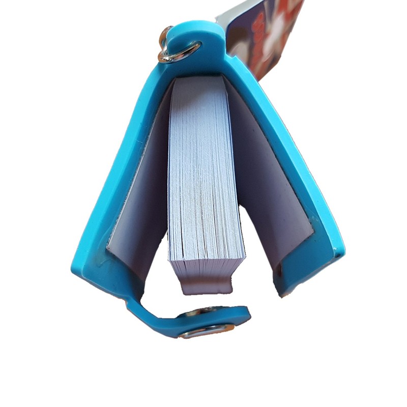 London Eye Iconic Landmark Mini Keychain Notebook with Snap Keyring/Key