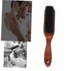 Ipetboom Portable Wooden Handle Beard Brush Styling Tool for Men's