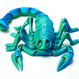 3D Printed Scorpion,Articulated Models,Flexible Joint Animal Ornament Figurines,Surprise Fantasy Gifts