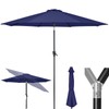 Tempera 10ft Patio Market Outdoor Table Umbrella with Push Button