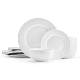 Pfaltzgraff Maddy 12 Piece Dinnerware Set, Service for 4