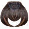 Clip in Bangs Hair Extensions 8" Thick Full Neat Bangs