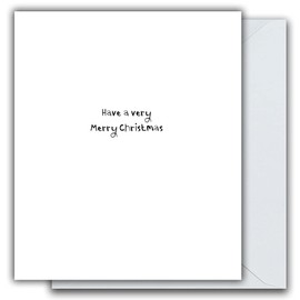 Emotional Rescue Daughter Christmas Card, Funny Christmas Card Daughter, Xmas Card For Daughter, Daughter Christmas Card For Her Funny, Christmas Card Daughter, Multi, XFW2290