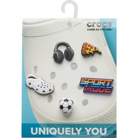 Crocs Jibbitz 5-Pack Sport Shoe Charms | Jibbitz for Crocs, Sport Life, One Size