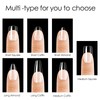 Pack of 500 False Nails Nail Tips, Acrylic False Artificial