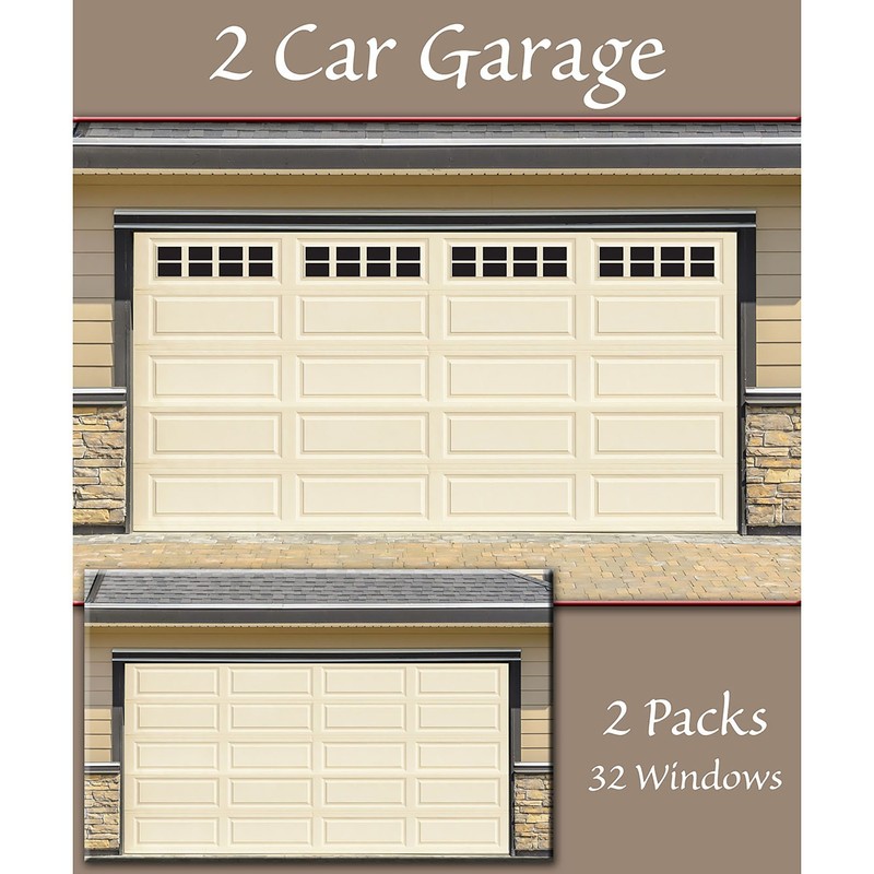 Household Essentials 232 Garage Window, Black