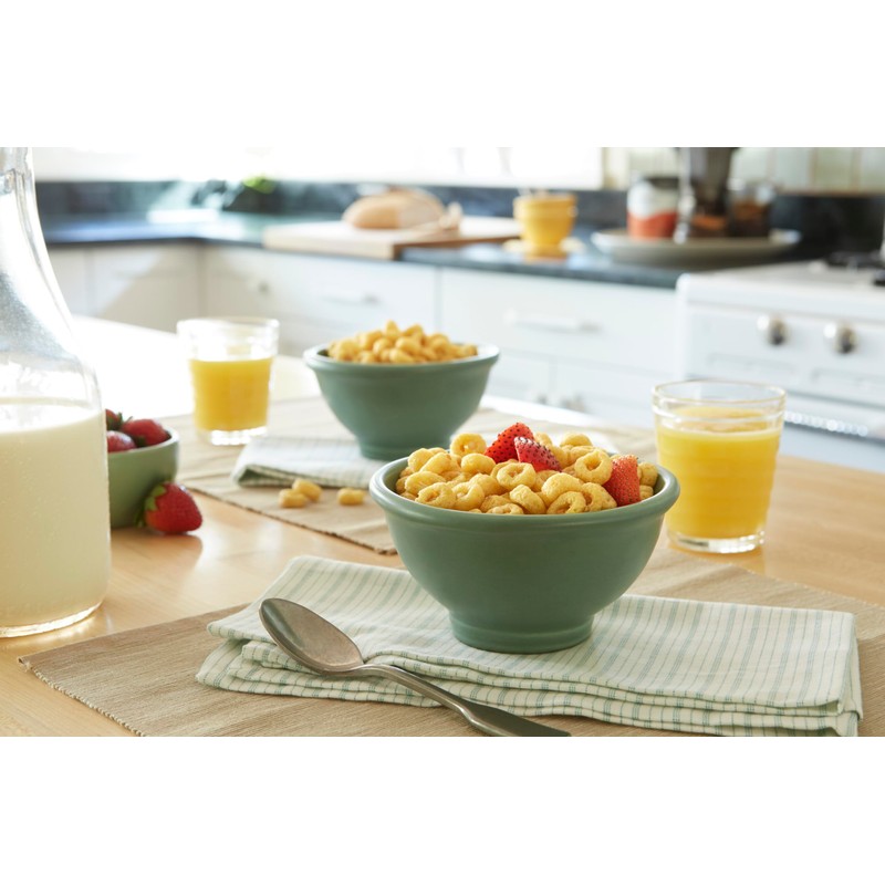 Honey Ohs! Family Size Cereal, Crunchy Breakfast Cereal Os Made