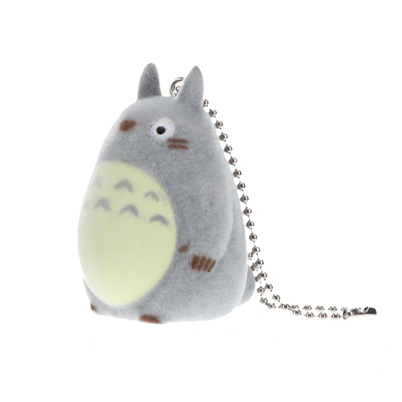 Sekiguchi Studio Ghibli My Neighbor Totoro Flocking Keychain Big Totoro