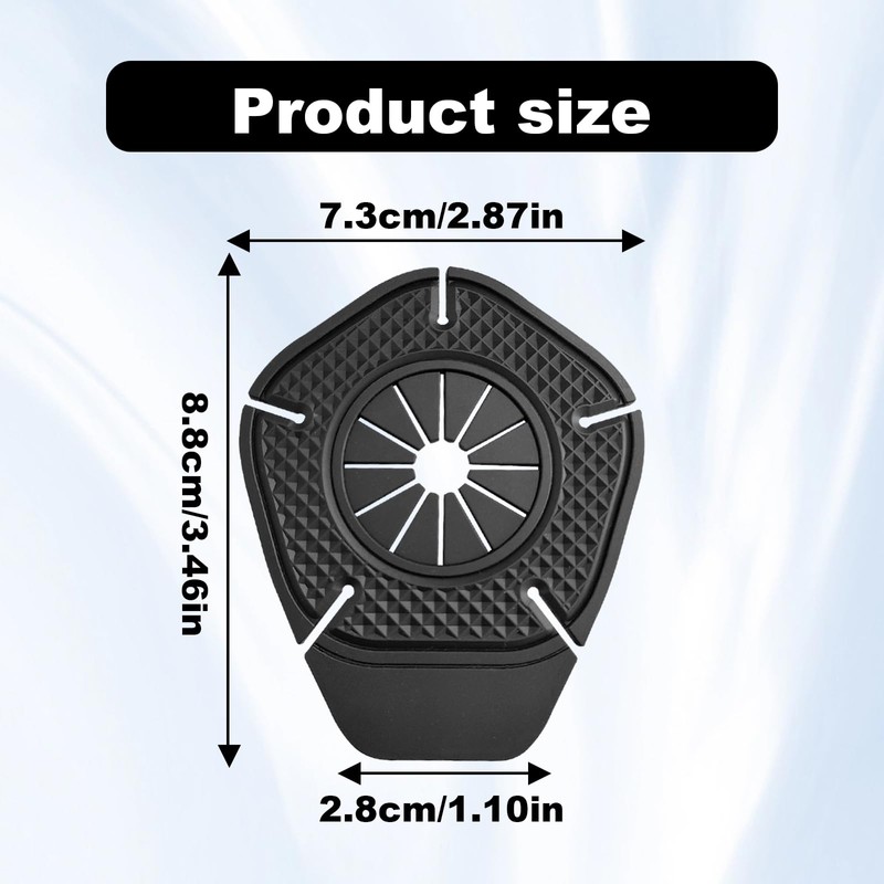2PCS Car Wiper Arm Hole Protection Pad, Silicone Windshield Wiper