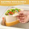 Plman Sink Strainer Basket, 2025 New Upgraded Suction Cup Sink