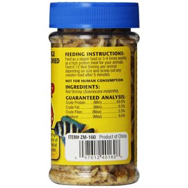 Zoo Med 2 Pack of Large Sun-Dried Red Shrimp, 0.5 Ounces Each, Treat for Large Tropical Fish and Aquatic Turtles