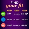 Always Discreet Boutique Incontinence and Postpartum Underwear for Women, Maximum