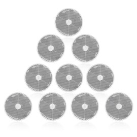 Yinaolan 10 Pack White Screw on Round Reflectors, E11 Approval Road Safety Gate Posts Rear Reflectors for Trailer Caravan Truck Tractor Boat Lorry Motorcycle Fence Gate Post