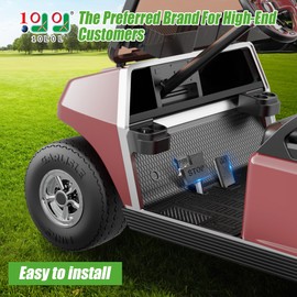 10L0L Golf Cart Club Car DS Accelerator Pedal Pad, Brake Pedal Pad, Parking Hill Brake Pad Set, Fit 1981-UP Years Golf Carts, OEM GO 1010879 1013871 Park 1010832 1013870 Stop 1010833 1013869