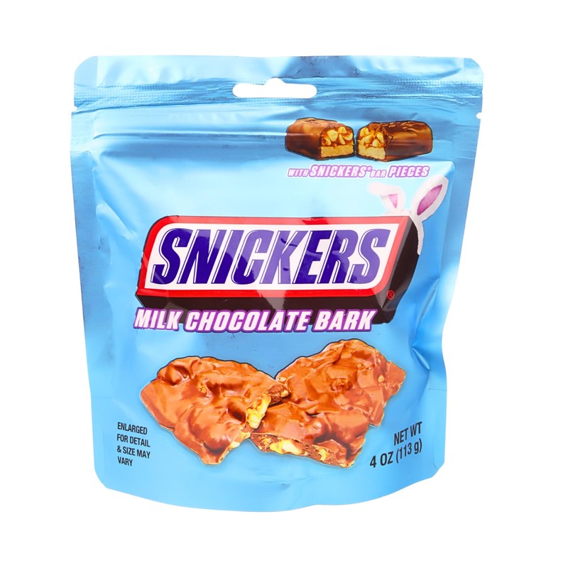Morris National Inc Limited Edition Snickers Chocolate Bark, Gourmet Easter