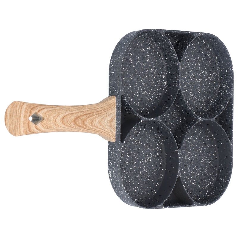 4 Hole Egg Frying Pan 18cm Nonstick Pancake Pan Breakfast