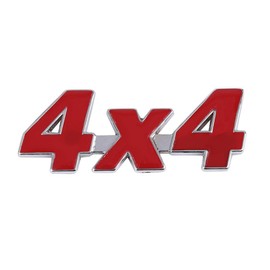 X AUTOHAUX 4 X 4 Logo 3D Decal Emblem Logo Sicker Badge Decoration for Car