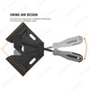 Housolution 90 Degree Corner Clamp for Carpentry Welding Right Angle