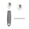 4pcs Adaptive Utensils Knife Fork Spoons Weighted Wide Handles Grey