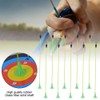 (10 Pcs/set)Rubber Sucker Arrowhead Children Toy Practice Archery Arrowhead Outdoor