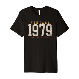 47 Years Old Born in 1979 Vintage 47th Birthday Men Women Premium T-Shirt