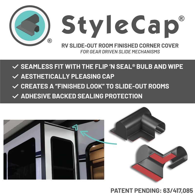 Flip 'N Seal StyleCap® 2006544 (34771) for use with Gear