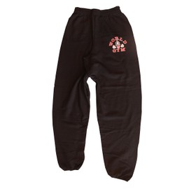 World Gym WG550 Workout Sweat Pants (L, Black)