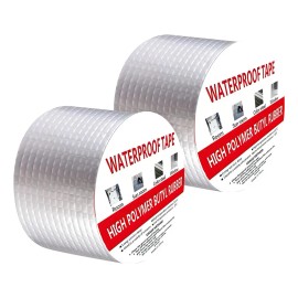 Cinta Impermeable Aluminio 10CMx10M Sellado Fugas Agua Resistente