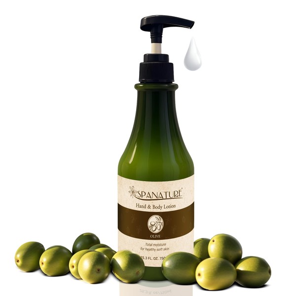Spanature Premium Olive Body Lotion |Greek Olive Oil Body Lotion