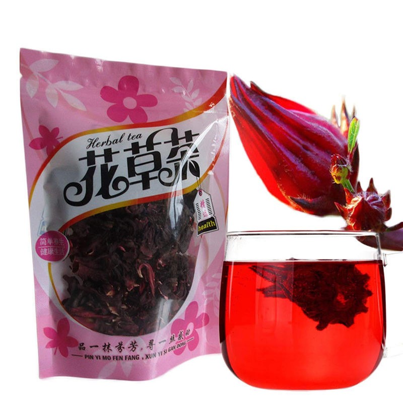 50g Roselle Tea Natural Flower Scented Herbal Tea Health Care