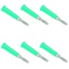 100Pcs Horn Banana Plug Brass Zinc Alloy ABS Welded Banana