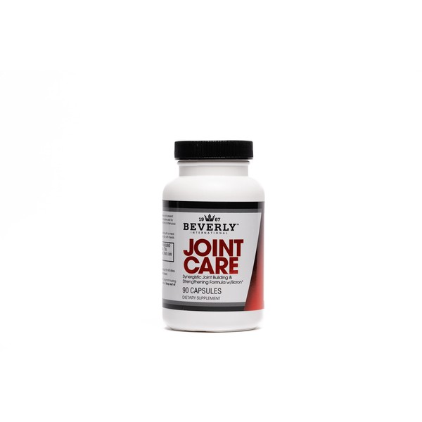 Beverly International Joint Care, 90 capsules. All Over Joint Support. 3-Stage Collagen-Building Formula with Glucosamine, Chondroitin, MSM, Hyaluronic Acid. Increase Mobility with Less Discomfort.