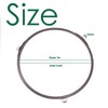 7 Inch Microwave Turntable Ring,Rotating Ring Roller,Glass Plate Tray Support