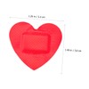OHPHCALL 30 Sheets Heart Shaped Care Breathable Patches Self for