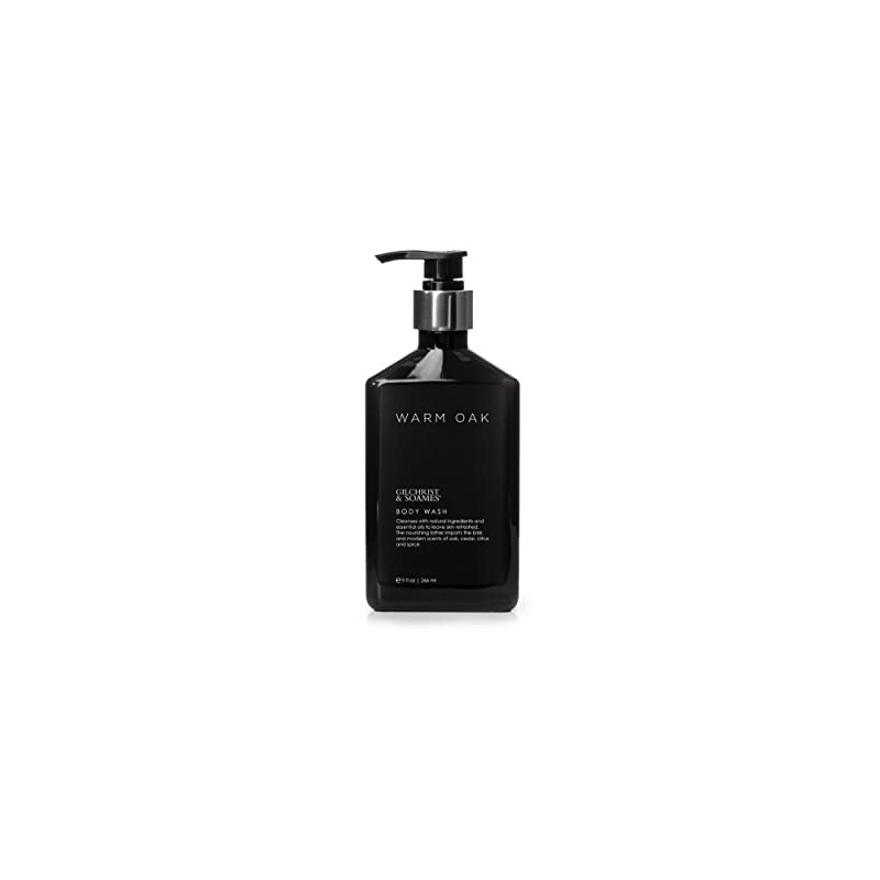 Warm Oak Body Wash, by Gilchrist & Soames, 266ml
